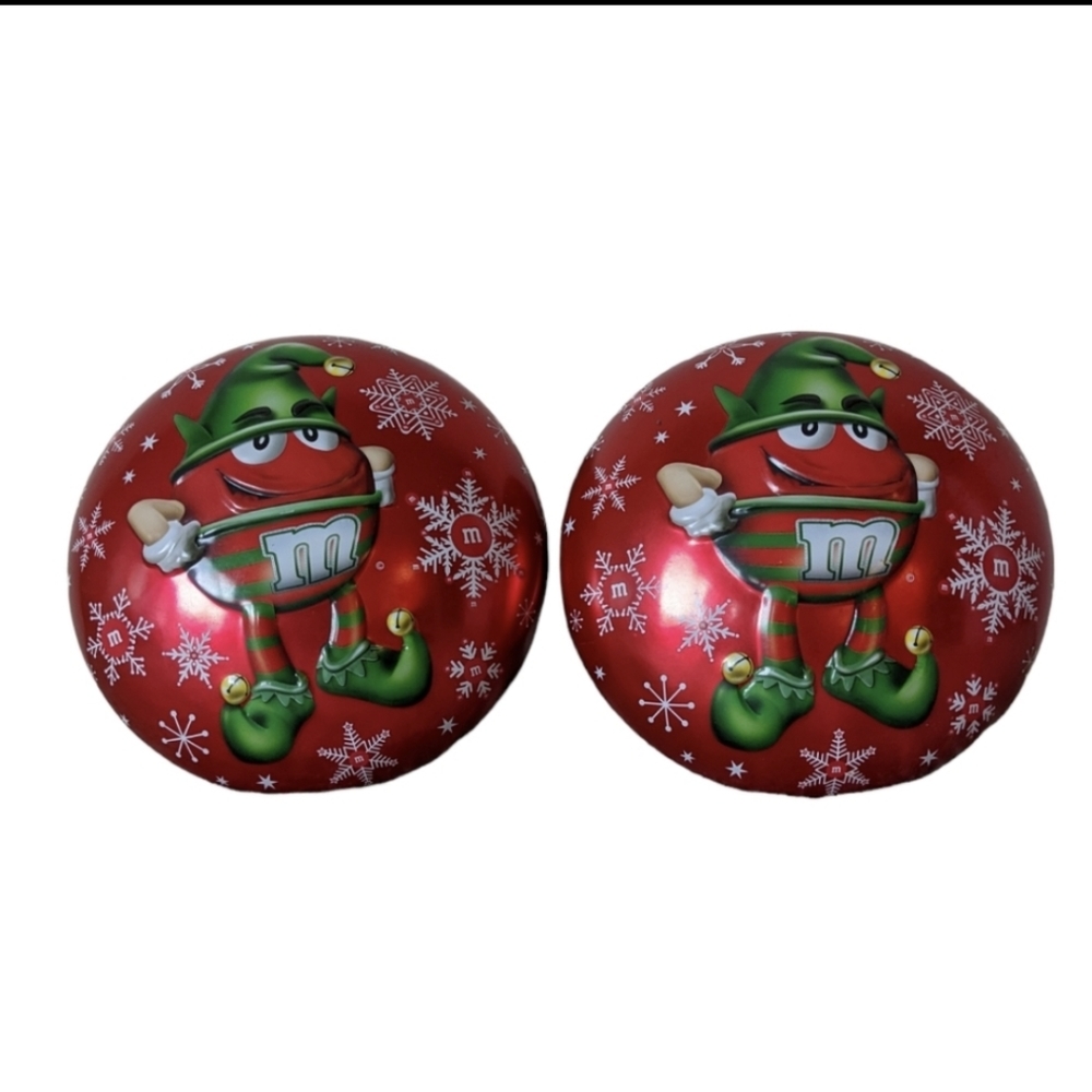 M&M Christmas Tins 2013